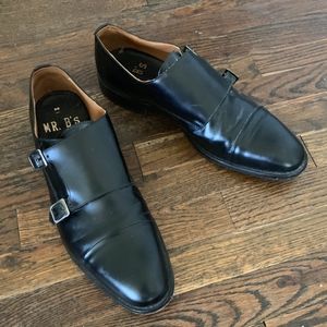 Mr B's Black Leather Dress Shoes